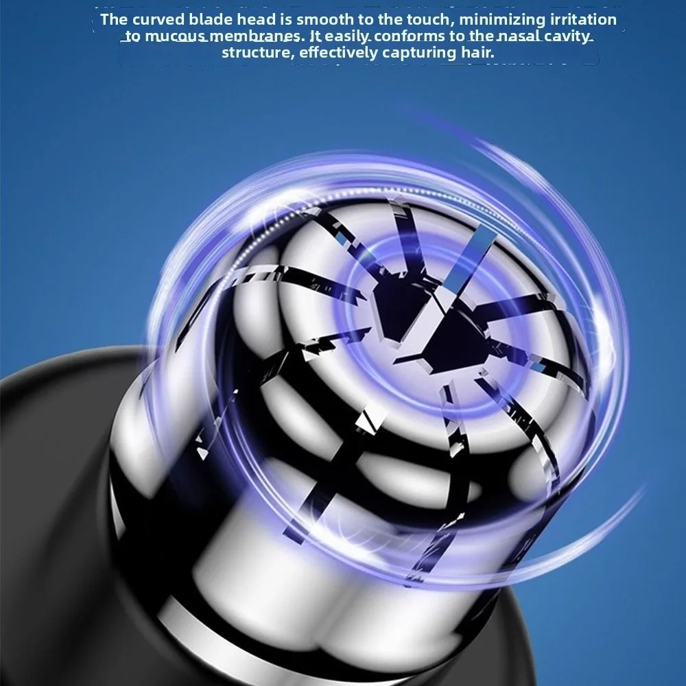 무통 전기 코털 트리머 포켓 디자인 전기 작동 눈썹 사이드번 트리머 효율적이고 안전한 정리