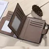 Men's Vertical Short Wallet Zipper Buckle Multi Functional Men's Credit Card Holder Casual Men's Wallet 4