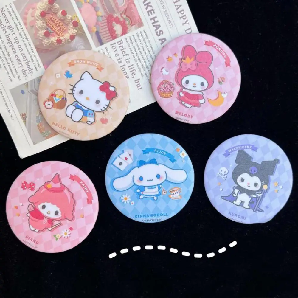 Sanrio My Melody Cinnamon Anime Enamel Pins Badge Backpacks Lapel Pin Jeans  Clothes Accessories Cartoon Jewelry Gift for Friend