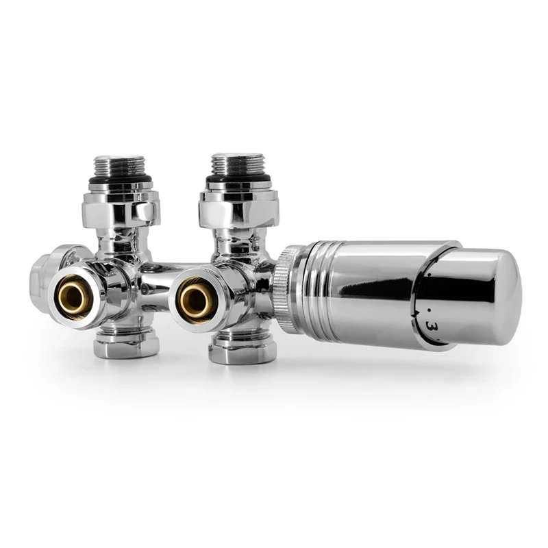 Multiblock Radiator Center Connection Valve Fittings Set Radiator Center Connection
