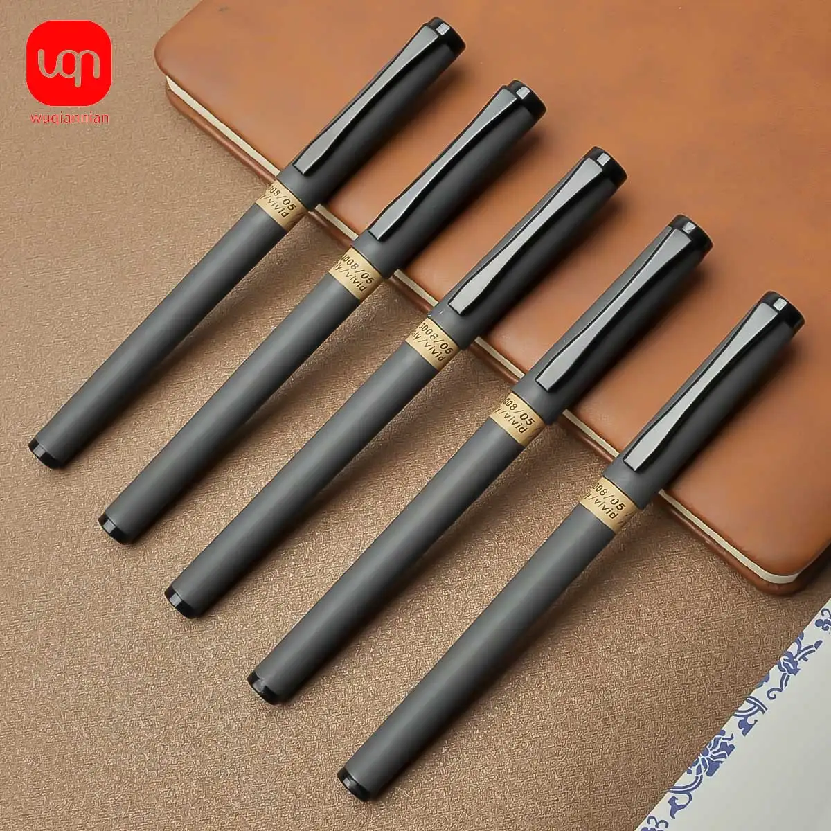 Office Neutral Pen 0.5mm High-end atmospheric design calligraphy pen writing smooth durable school and office supplies 2