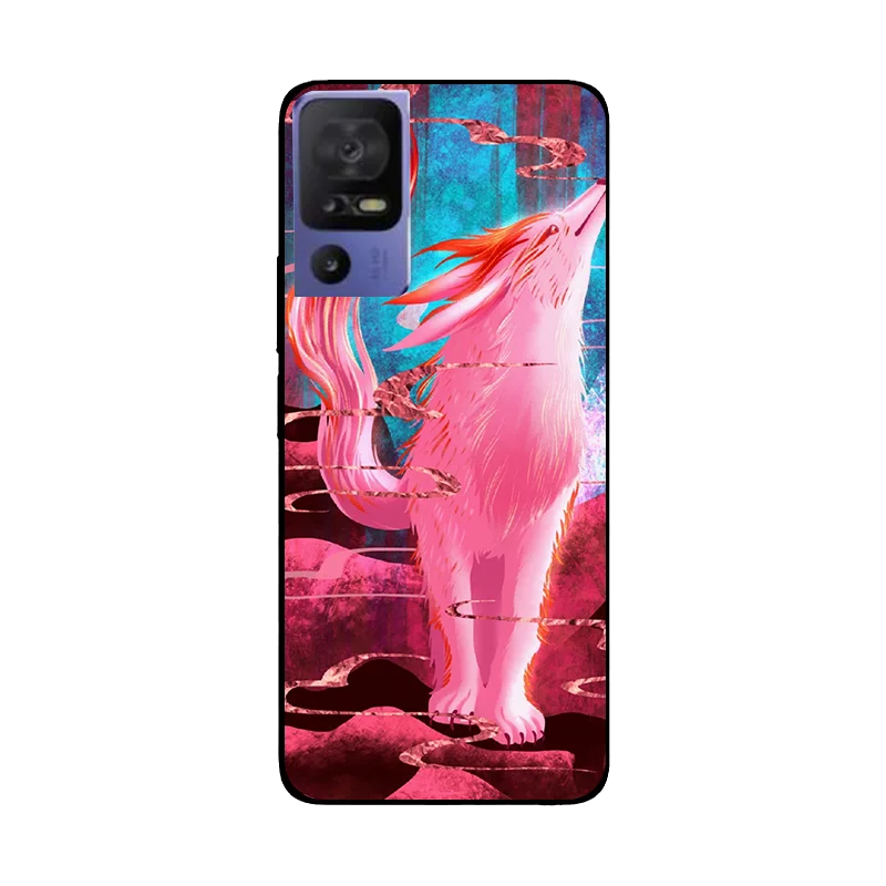 Leaf Panda Soft Silicone Back Cover - Protective Phone Case