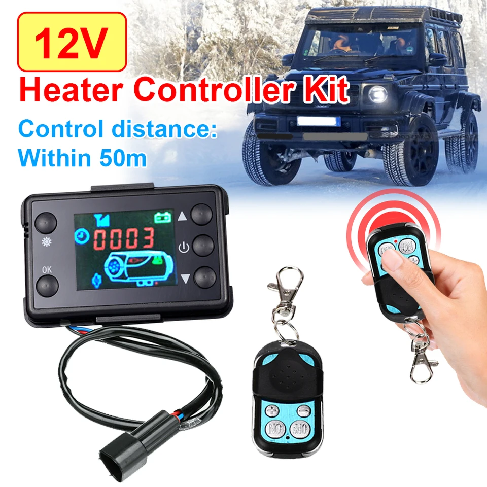 Car A/C & Heater Controls For Ford Vevor Diesel Heater 8kw Manual VEVOR ...