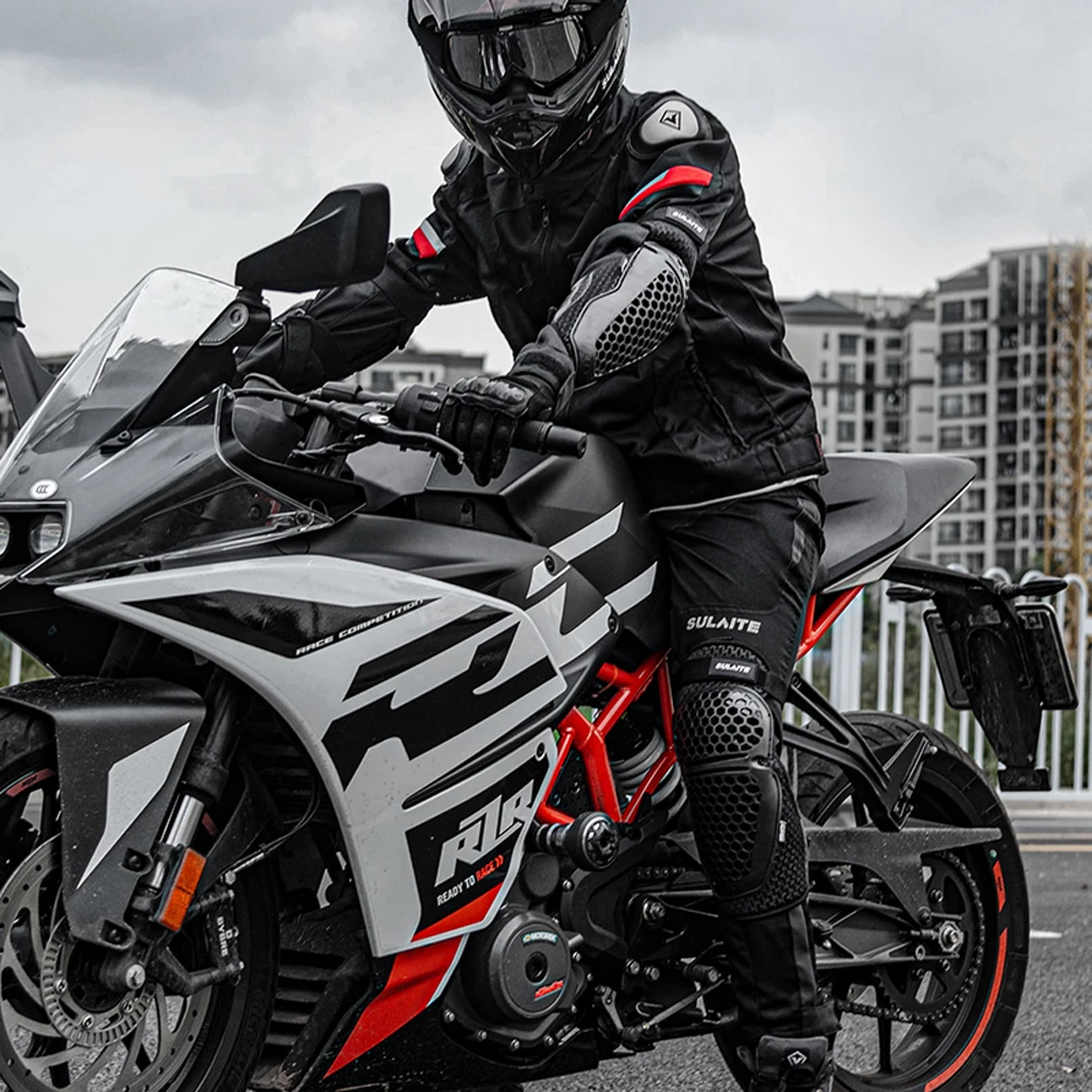 오토바이 팔꿈치 보호대 메쉬 스포츠 무릎 패드 통기성 다운힐 무릎 패드 충격 방지 라이딩 팔꿈치 보호대 오프로드 라이딩용