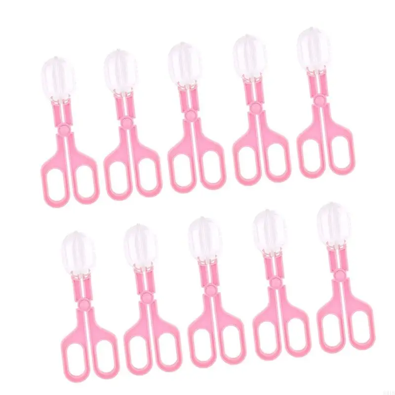 831B 10pack Insect Kids Catcher Scissor Outdoor Kids Insect Clip Spiders Catcher Clip for Pet Owners and Groomers