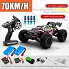 Rc Car Off Road 4x4 High Speed 70KM/H Remote Control Car with LED Headlight Brushless 4WD 1/16 Monster Truck Toys for Boys Gift 1