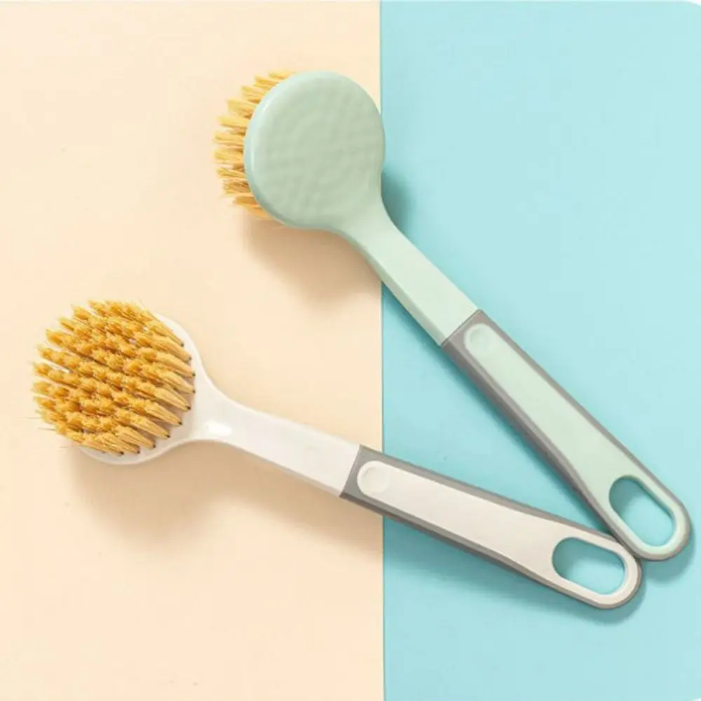 Hanging Pot Brush Durable Eco-Friendly No Hair Loss Kitchen Cleaning Tools Long Handle Long Handle Brush Bar Tool