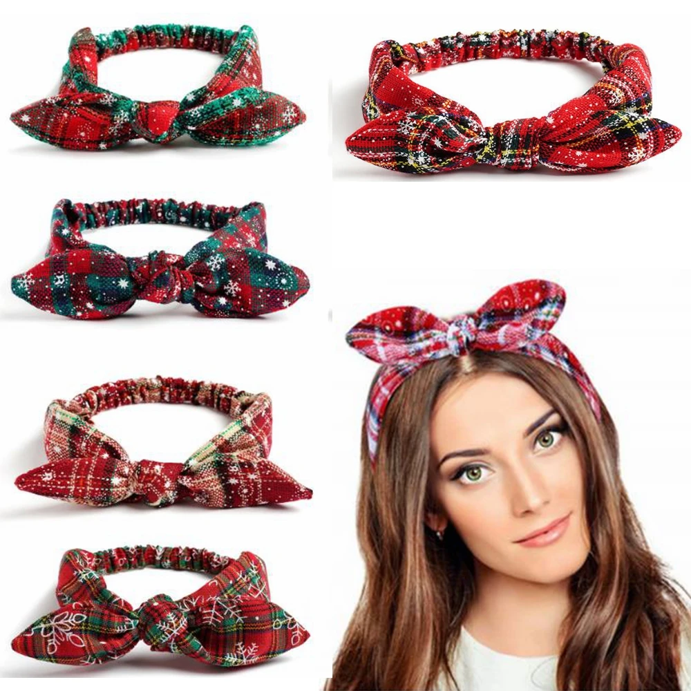 1pcs Christmas Headband Christmas Hair Accessories Xmas Gifts Noel New Year Navidad opaska na święta diademas navidad ni&ntilde;a