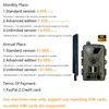 4G Hunting camera 4K day and night use wild trail camera with cloud, photo and video viewed on Apps. water proof, low glow light 6