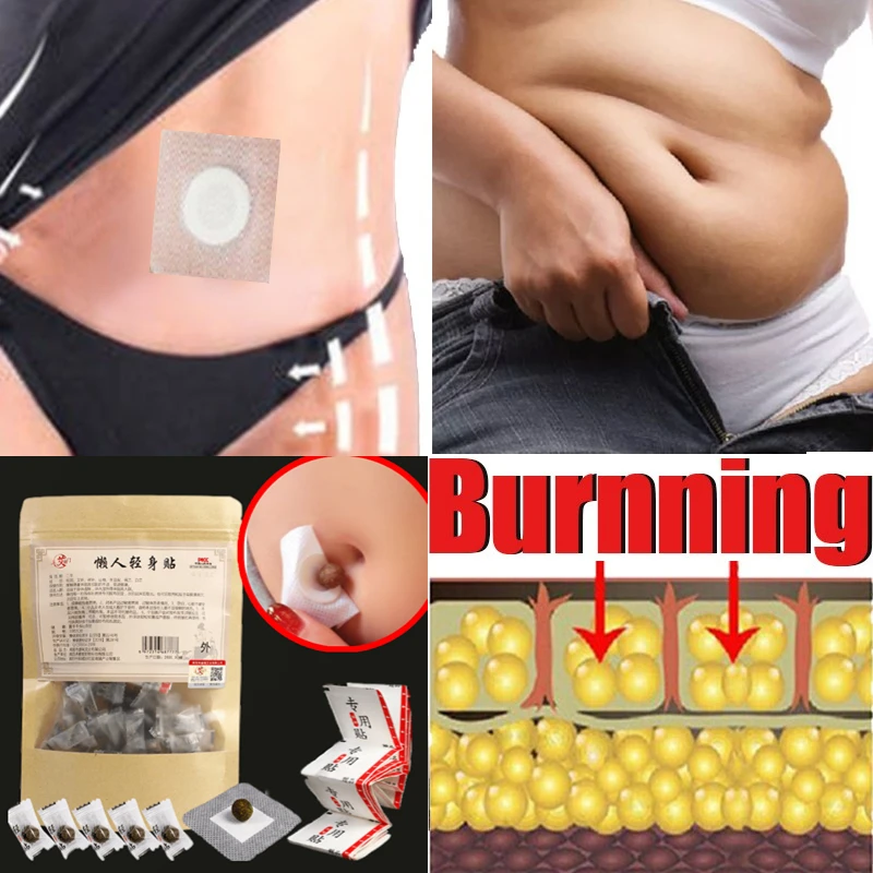 Hot Sell Belly Fast Burning Fat 7 Dayd Slimming Stickers Natural Stickers Body Sculpting Weight Loss Product Beauty Health Tool