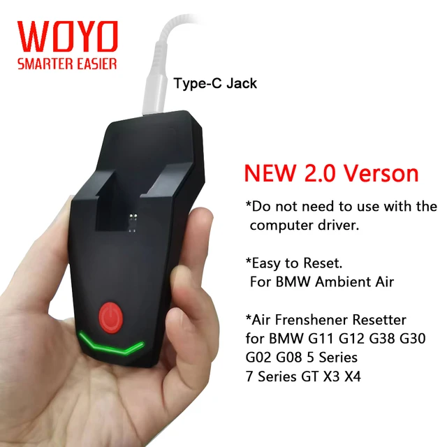 Woyo Auto Duft Reset Gerät für BMW Umgebungs luft Duft Chip Reset ter für BMW  Auto Lufter frischer Aktivator Auto Zugang - AliExpress