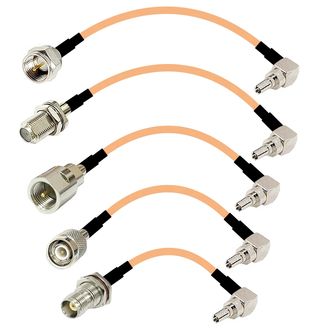 Kabel modemu 3G USB CRC9 przełącznik kątowy SMA/FME/F/TNC męski żeński adapter pigtailowy RG316 złącze przewodu nowa hurtownia