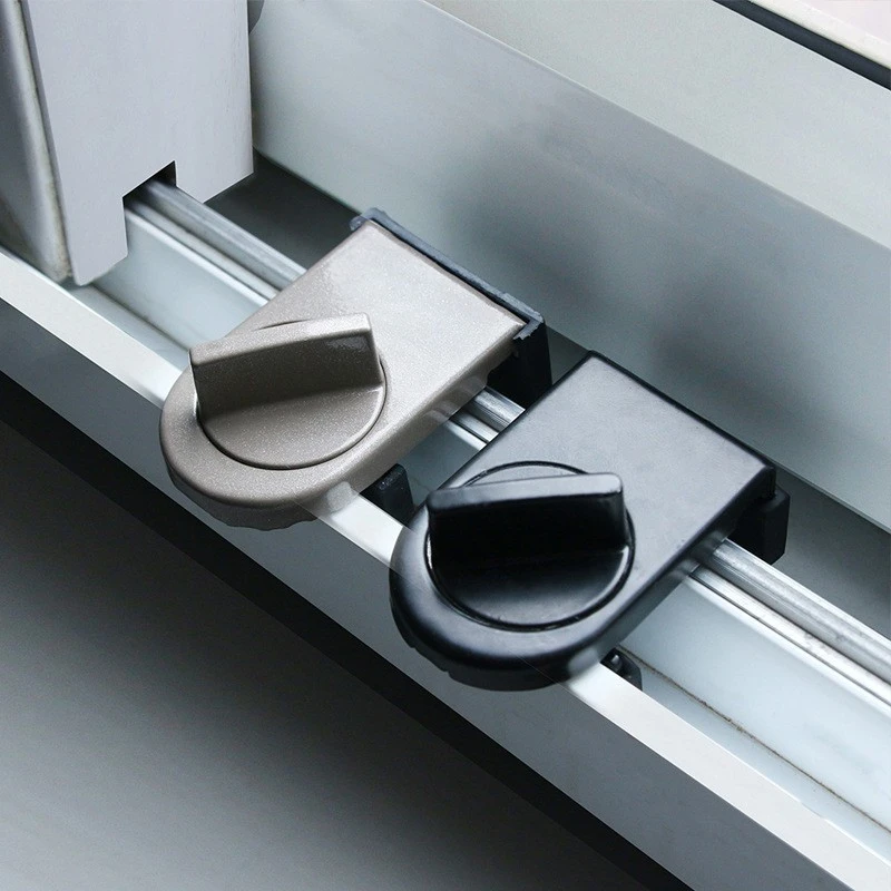 Sliding Sash Stopper Locks Straps Doors Security Anti theft