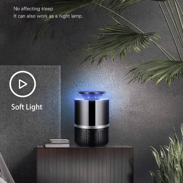 Új Szúnyoggyilkos Lámpa Led Elektromos Szúnyogtaszító Sugárzásmentes Usb Csapda Hálószobás Vizsgálathoz - Image 5