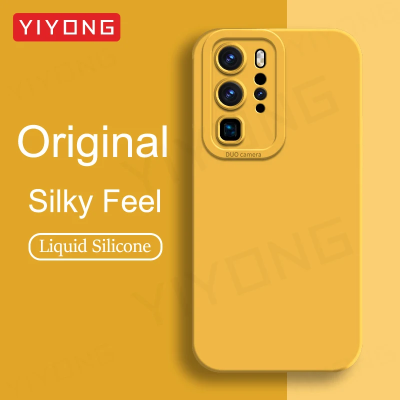 Silky Soft Liquid Silicone Shockproof Phone Case by YIYONG