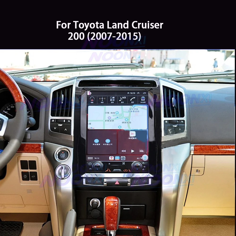 

Car Bluetooth Radio Wireless Carplay 2 Din Android 11 Video Players Audio For Cars For Toyota Land Cruiser LC200 2007-2020 2021