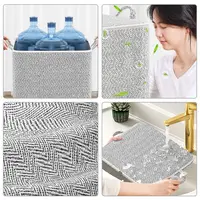 Non-woven Quilt Storage Bag with Lids Zipper Foldable Clothes Quilt Bins Container Large Capacity Dust-proof Bag Organize 2