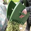 2pcs Leaf Rake Scoops Convenient Leaf Clip Home Garden Leaf Collector Grabs Tools Quiet Yard Work Rake