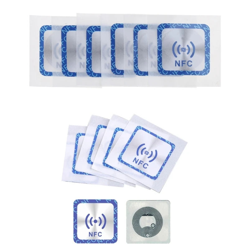 

6Pcs Anti Metal Ntag213 Stickers Fit for Smart Phones Computers Door Access Card