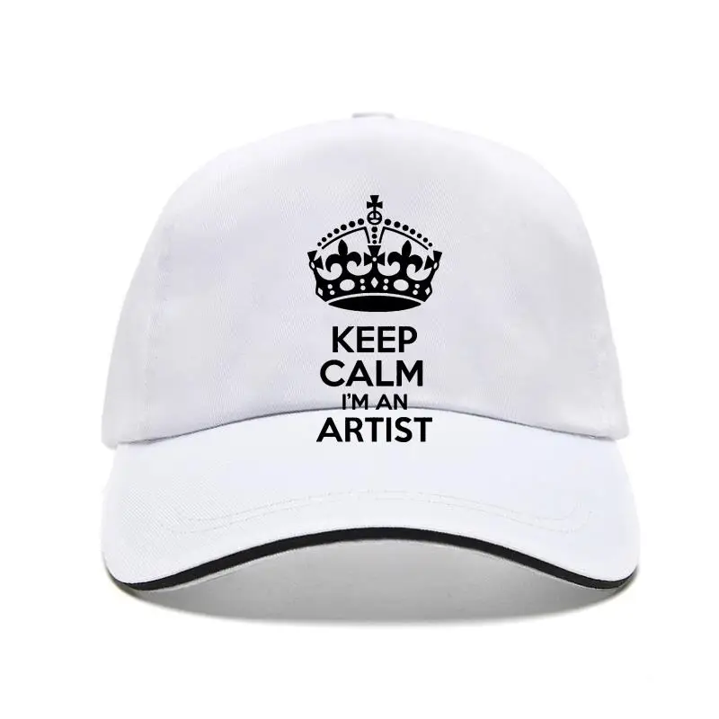 

keep calm i'm an artist men's Bill Hat funny humour birthday painting music Print Bill Hat Mens Snapback Hot Baseball Cap Hat Ho