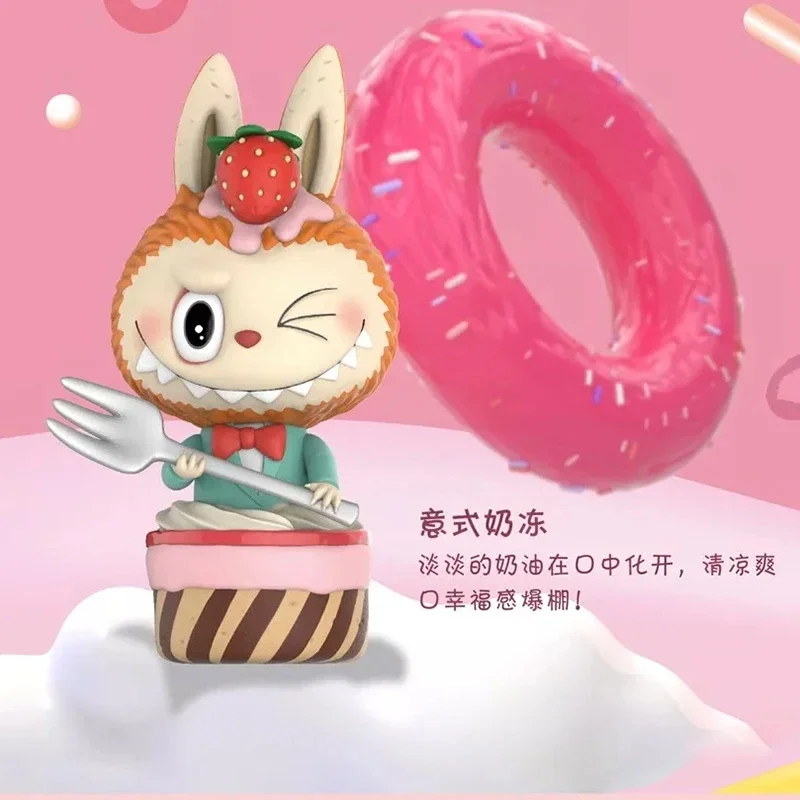 thumbnail image 1 of POP MART LABUBU Elf Dessert Series Blind Box Cute Animal Anime Figure Surprise Kid Toys Kawaii Cartoon Model Girl New Year Gifts, 1 of 5