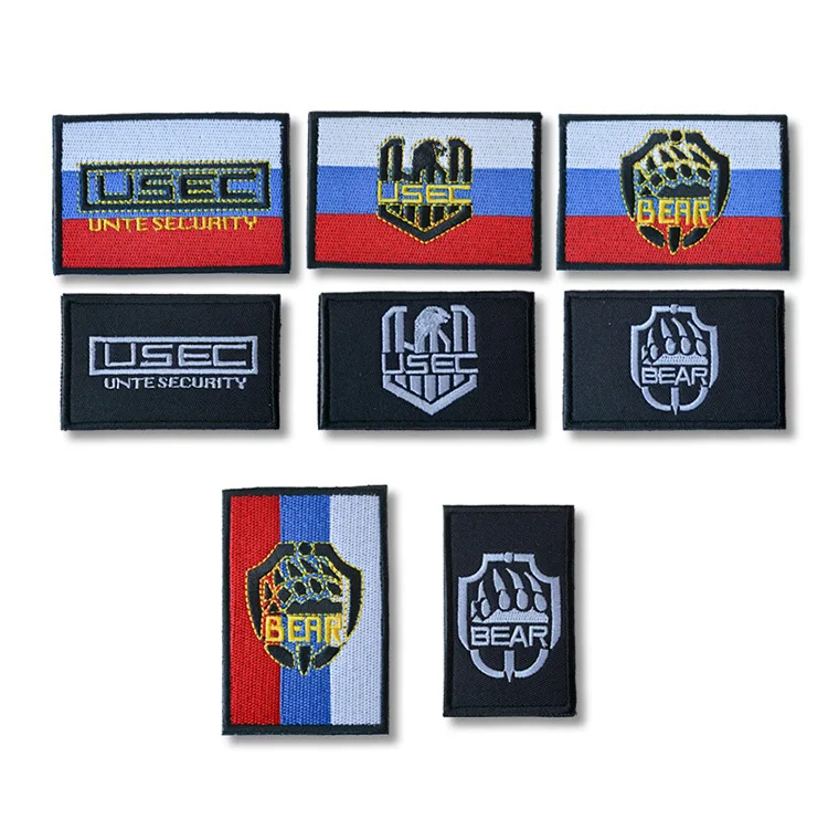 Écusson Réfléchissant "Escape From Tarkov USEC" - 7,5 X 7,5 Cm - Infrarouge, Style Tactique Militaire - Pour Veste, Sac, Costume