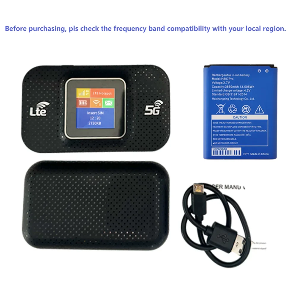 4G Lte WIFI Router Wireless Portable Router 3650mAh Sim Card Slot Unlock Modem Mini Outdoor Hotspot Pocket WIFI Router for Car