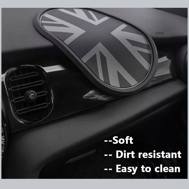 1Pcs Car Dashboard Non Slip Mat Pads MINI Cooper R50 R53 R56 R60 F54 F55 F56 F60 U25 J05 Automotive Interior Decorations car non slip mat non slip dash mat silicone anti slip pad silicone anti skid pad