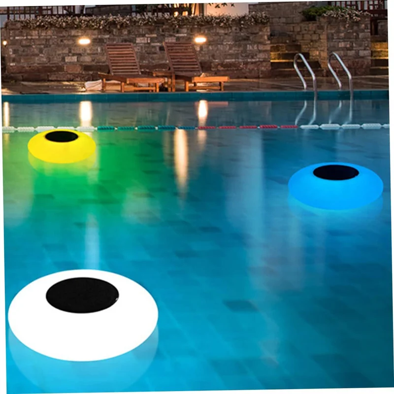 

D25cm 16 Colors Solar Swimming Pool Lights IP68 Waterproof Glowing Float Outdoor Lighting Party Decoration Pond Garden Lamp Ball