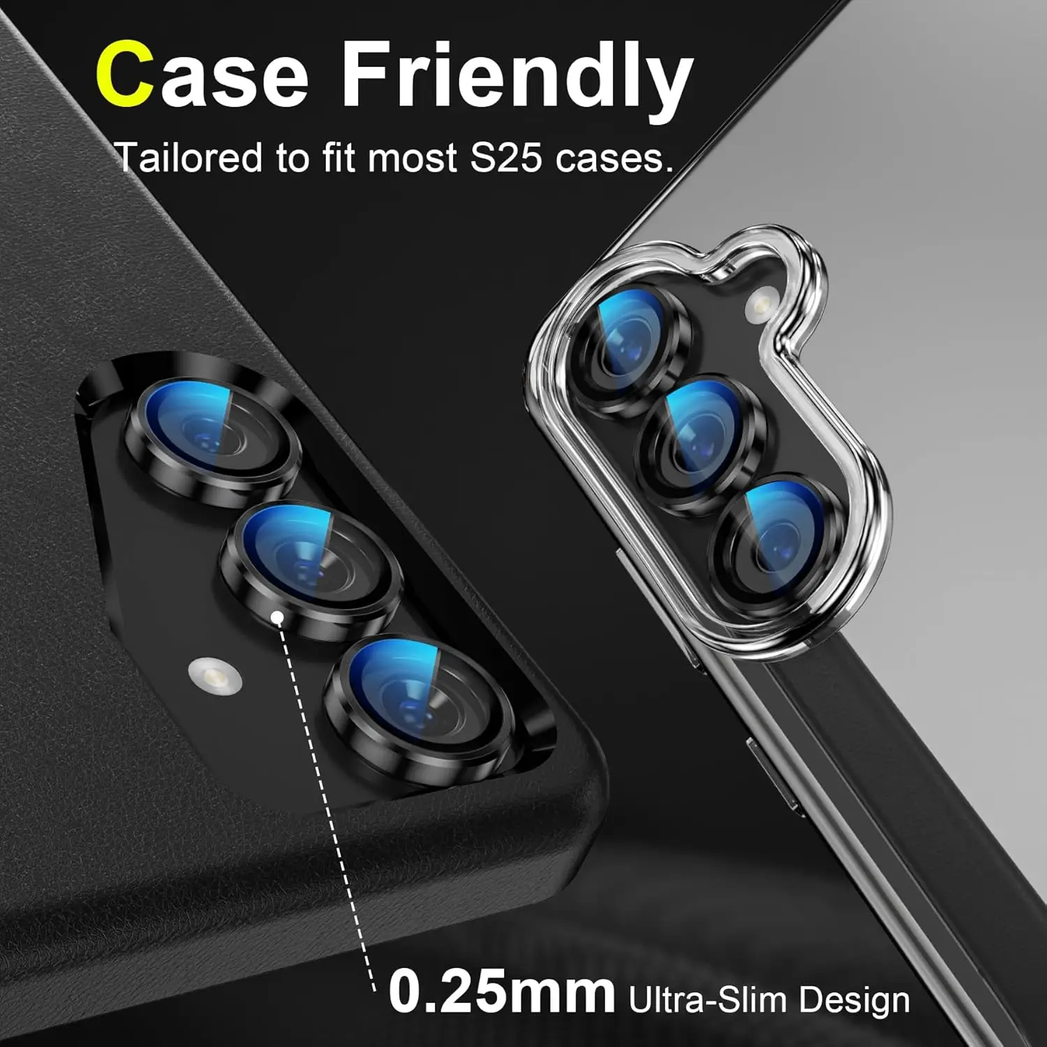 Deluxe Camera Lens Protector for Enhanced Phone Photography
