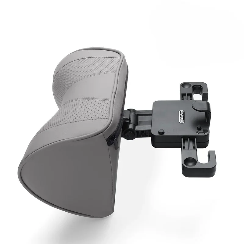 وسادة مسند الرأس لمقعد السيارة من الجلد، وسادة متع...