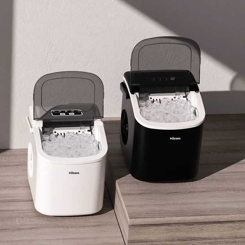Ice machine commercial 15KG home small dormitory student smart mini automatic round ice maker counter top
