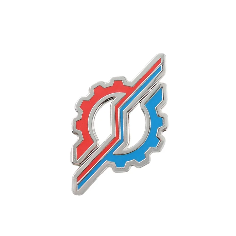 Kamen Rider Build Logo Emaille Pin Sci-Fi Adventure Animation Inspired Badge Fans Collection
