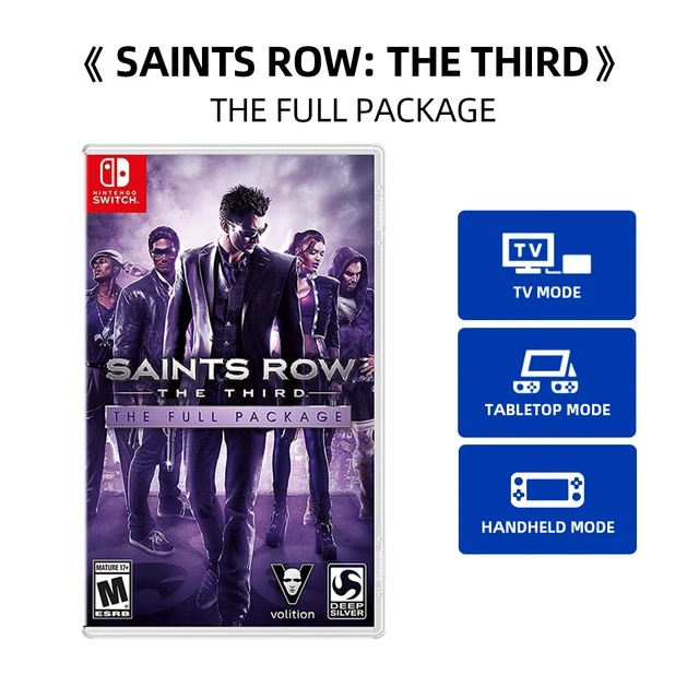 Nintendo Switch Game Deals - Saints Row The Third - Full Package Physical Cartridge Action for Switch OLED Lite - AliExpress