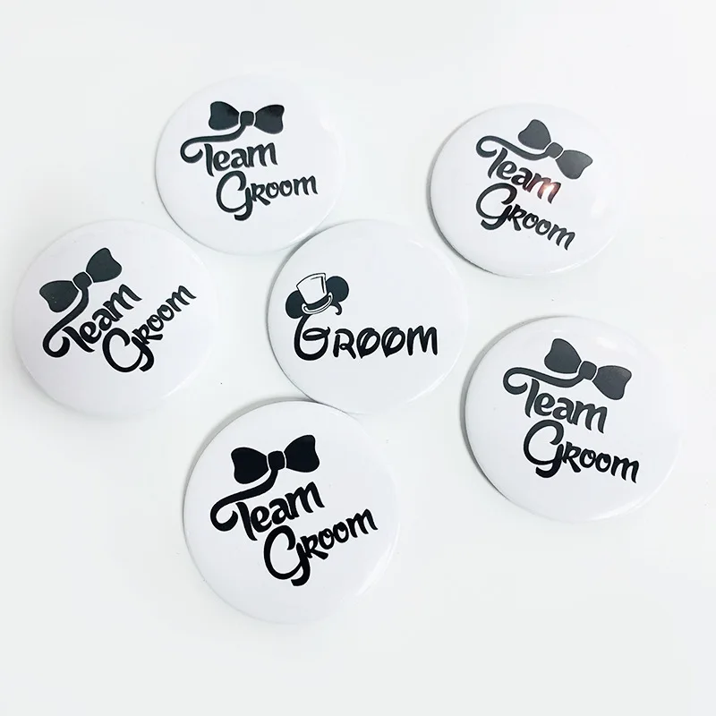 Set Insignia Y Banda Para Novio | Fiesta De Despedida O Boda | Incluye Premio Team Groom