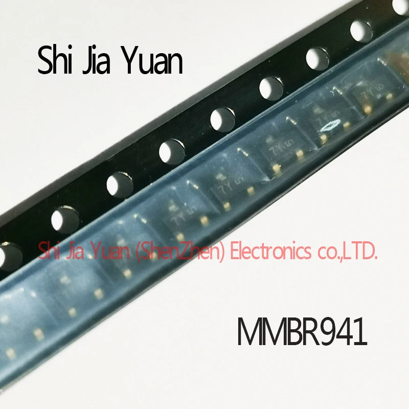 10PCS MMBR941 MMBR941LT1G Marking 7Y SOT-23 NPN Silicon Low Noise High-Frequency Transistors