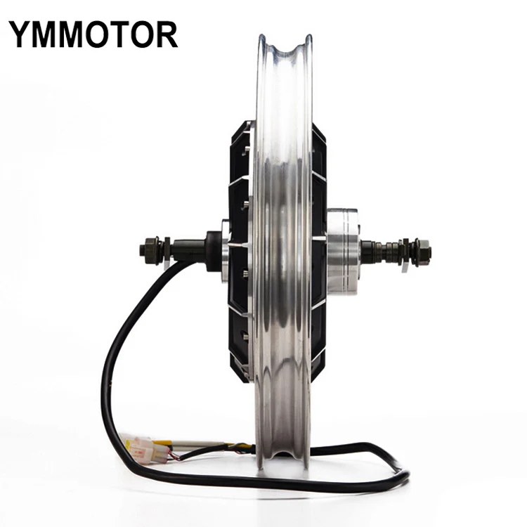 17 Inch 1500W-3000W 72V Bldc Hub Motor Brushless Dc Electric Motor For Motorcycle