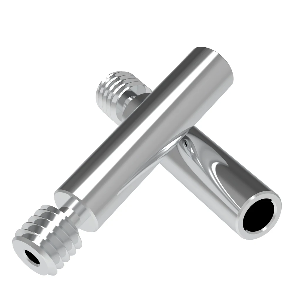 

1pc Titanium Alloy Heatbreak M6 for Prusa i3 Mini Hotend Throat 1.75mm Filament Smooth Heater Block M6*32MM 3D Printer Partsts