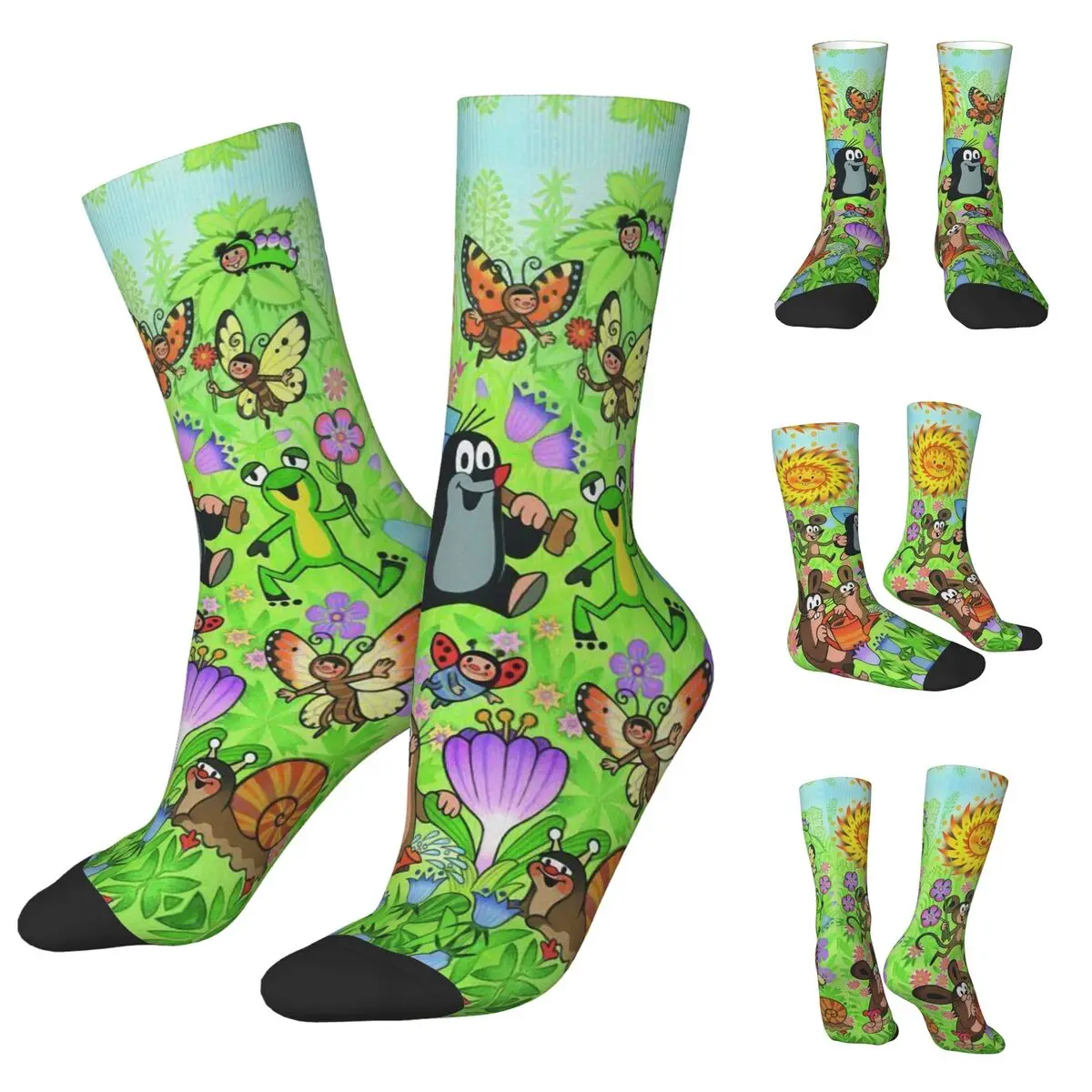 

Krtek Little Maulwurf Unisex Socks,Running 3D Print Happy Socks Street Style Crazy Sock