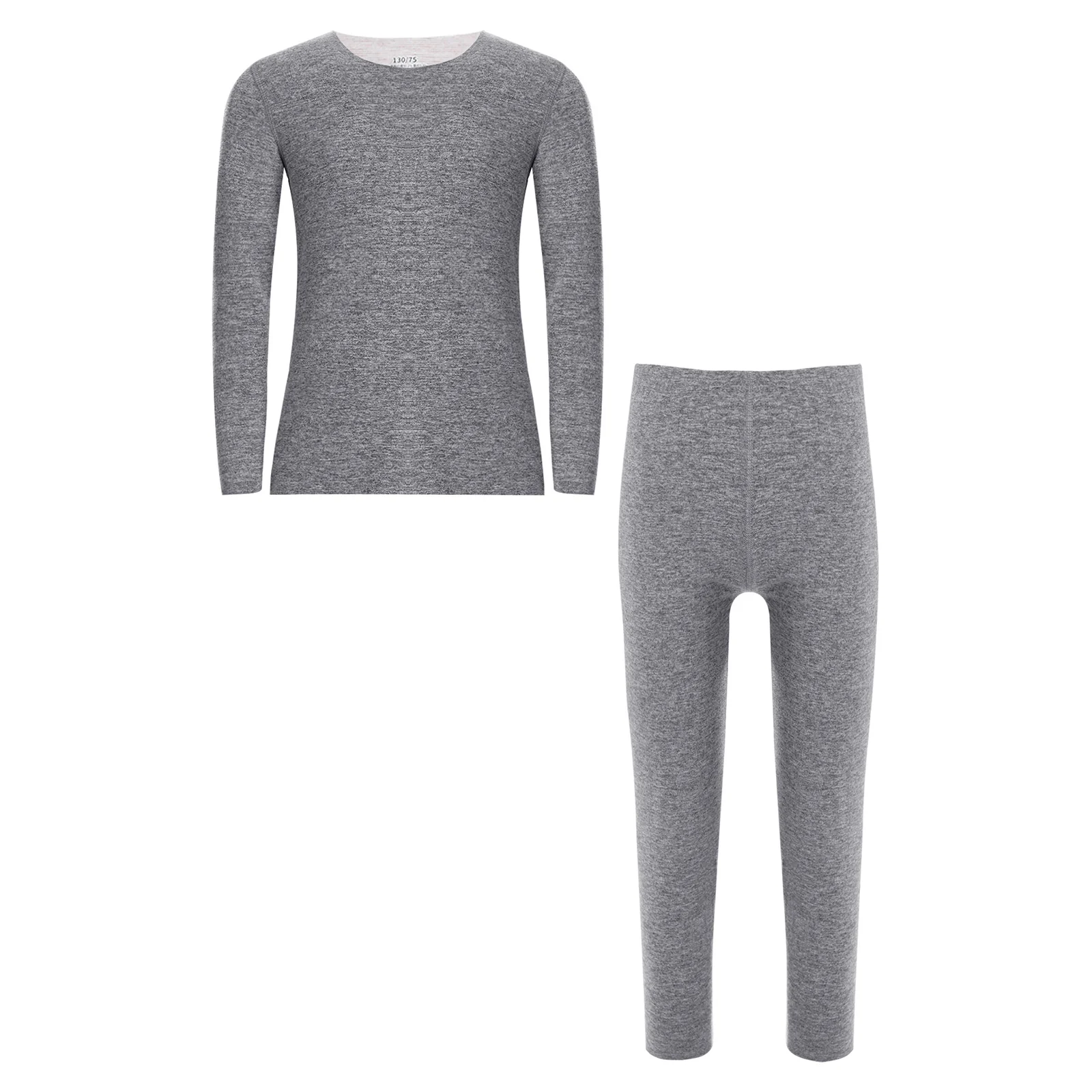 Outland Set Termico Bambina - Intimo Caldo Morbidissimo Rosa Con Felpa Interna - Top E Leggings