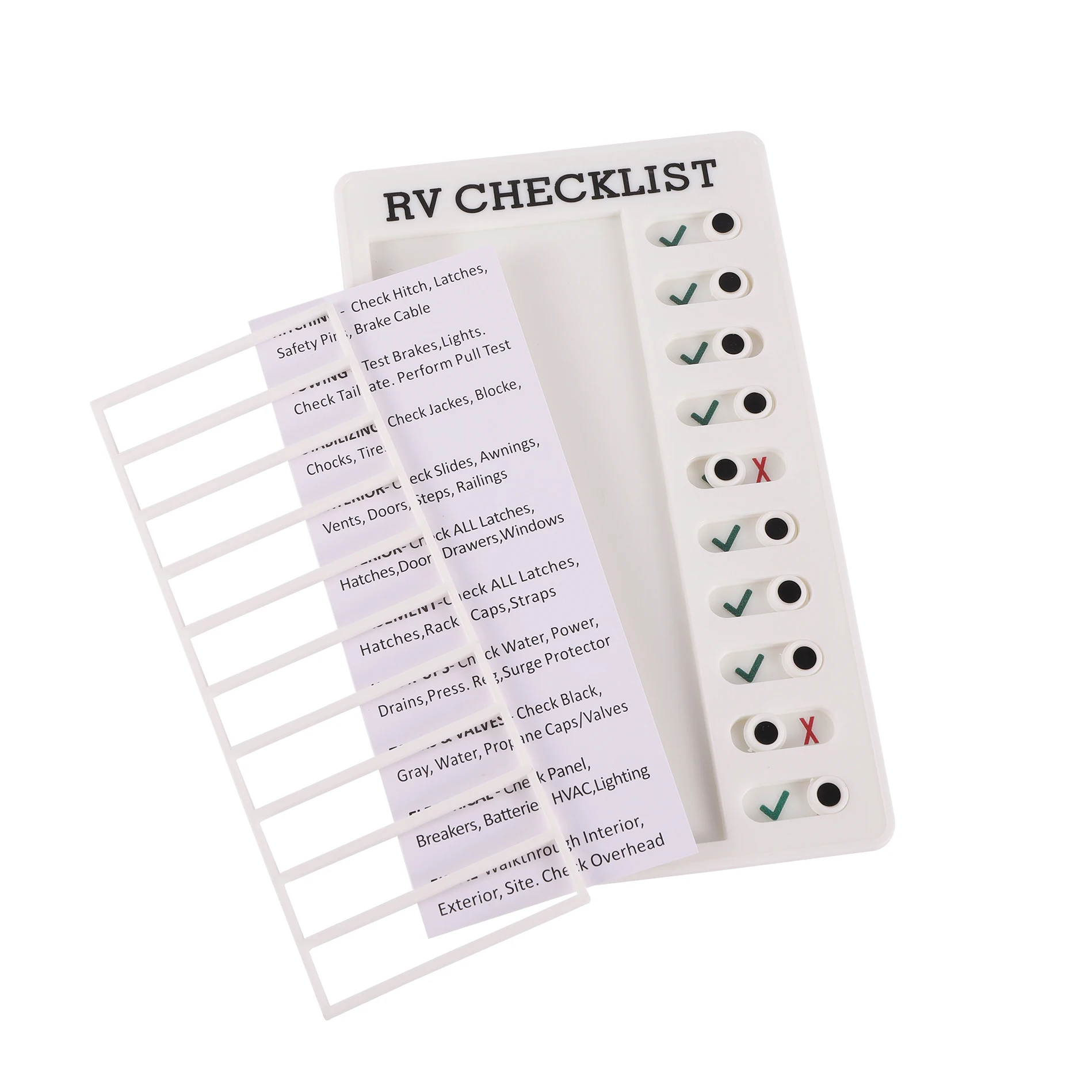 1pc Portable Memo Checklist Board – MOHAMM