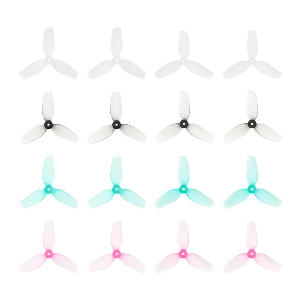 Hélices 31mm Polycarbonate HQ 3 Pales pour Drone Course - Lot de 16