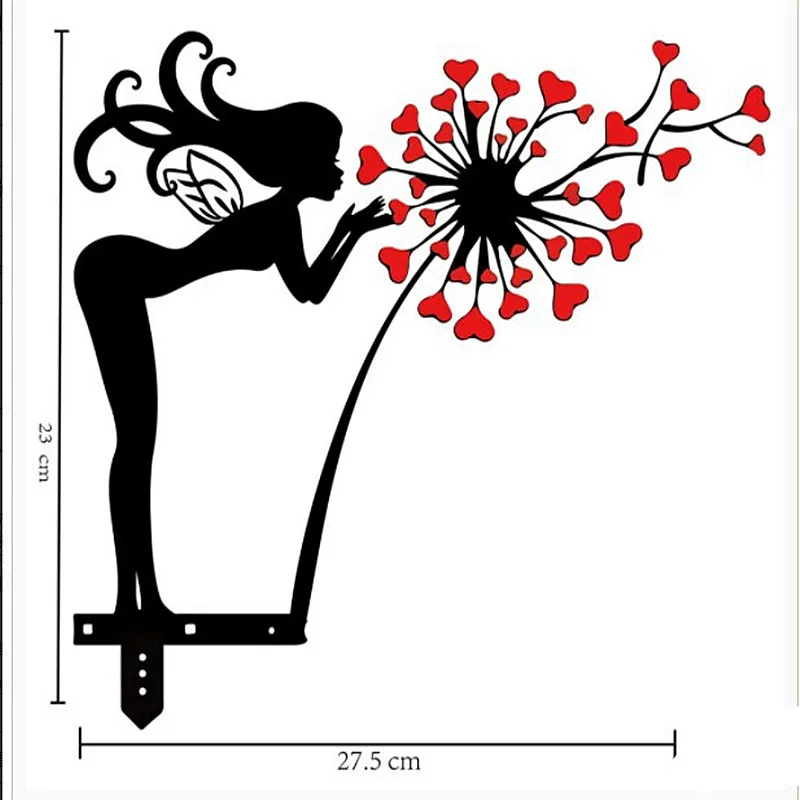 Fairy-Garden-Metal-Iron-Statue-Crafts-Garden-Decoration-Indoor-and-Outdoor-Ornaments-Interesting-Hot-Garden-Statues.jpg Tündérkert Fém Vasszobor Kézműves Kerti Dekoráció Beltéri És Kültéri Díszek Érdekes Forró Szobrok - Image 6