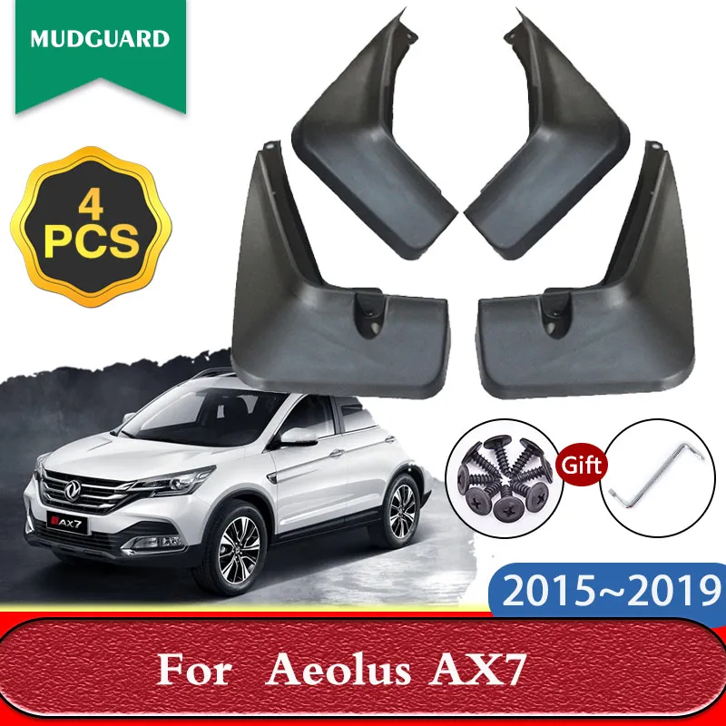 

Fit for Aeolus AX7 2015 2016 2017 2018 2019 Car Mudflaps Splash Guards Mud Flaps Front Rear Fender Flares Mudguards Accessories