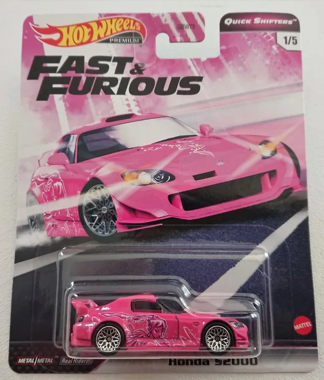 Hot Wheels 1:64 Fast and Furious Quick Shifters honda s2000