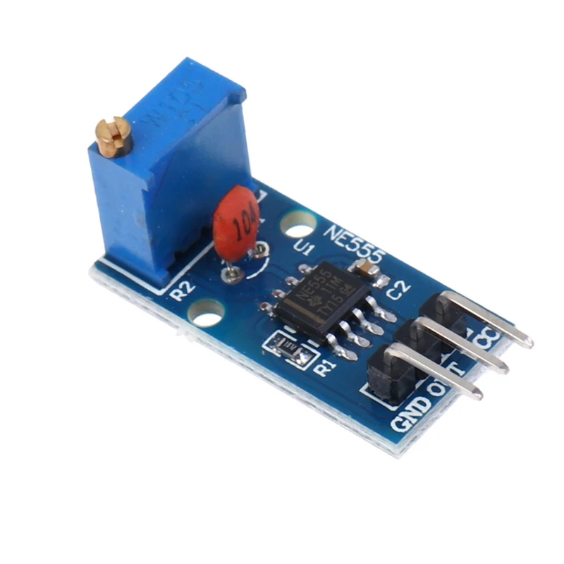 

NE555 Signal Generator Module Used to Produce Square Wave Signal Used to Adjust the Output Frequency High Quality