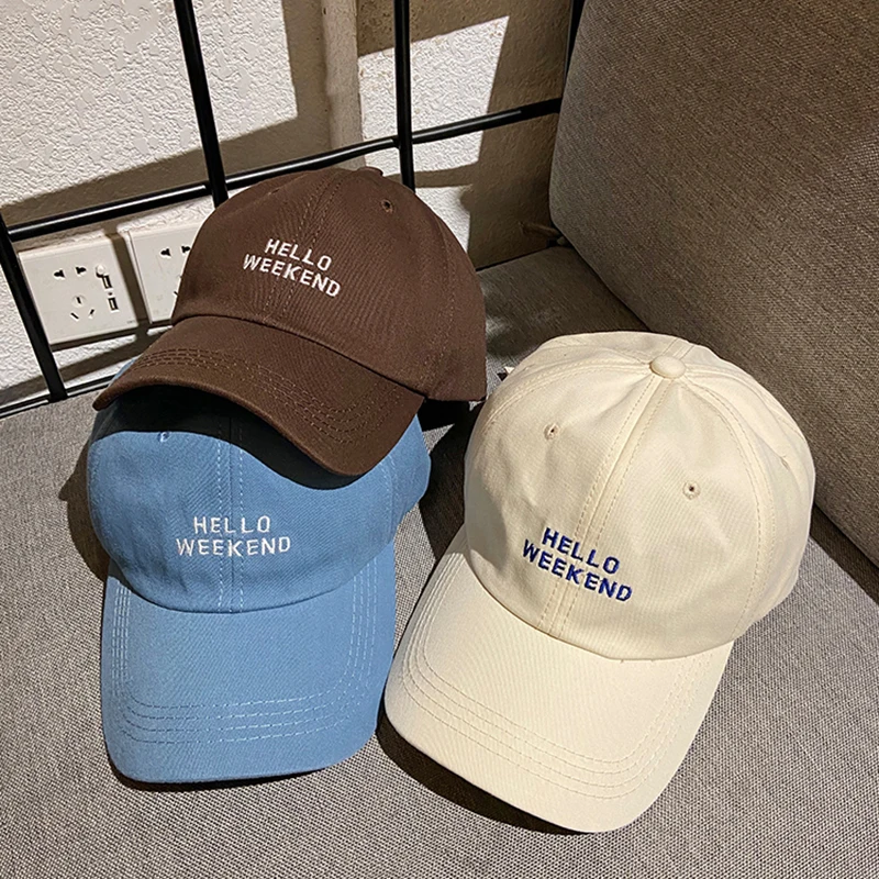 

Бейсболка с Вышивкой Букв женская летняя маленькая широкая шляпа с лицом Корейская версия большая голова круглая мягкая шляпа