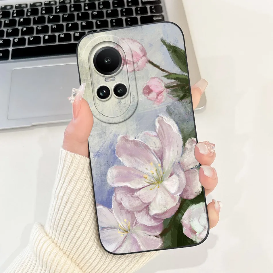 Elegant Printing Soft Silicone Shockproof Phone Case