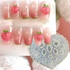 1PC Carrot DIY Reusable 3D Nail Silicone Mold 6CM Reusable Silicone Template  Embed Silicone Cartoon Fruit Molds Manicure Tool-& 4