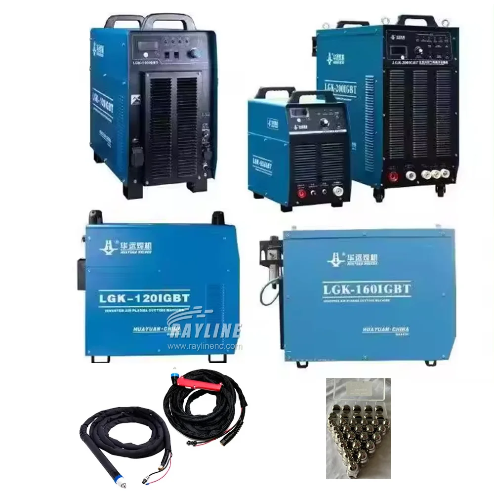 Famous Plasma Cutter Huayuan LGK 100 120 160 200 IGBT Plasma Power Source For CNC Cutting Machine 6